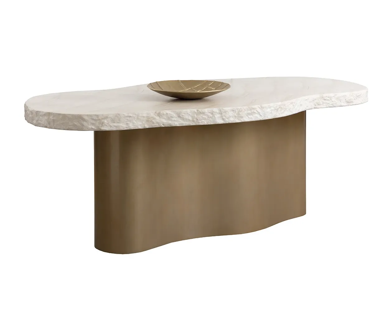 Holly Two-tone Oval Table