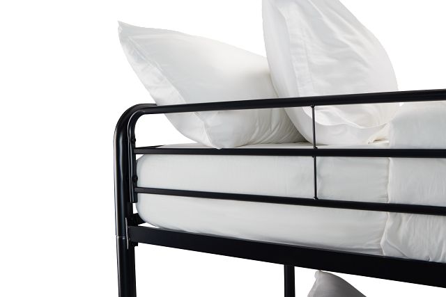 Rory Black Metal Bunk Bed