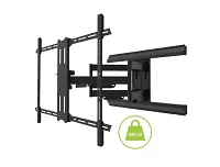 Kanto Pmx800 Mount 55"-120" Black Full Motion Tv Wall Mount