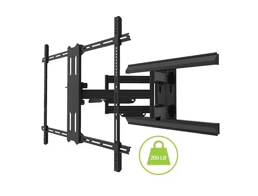 Kanto Pmx800 Mount 55"-120" Black Full Motion Tv Wall Mount