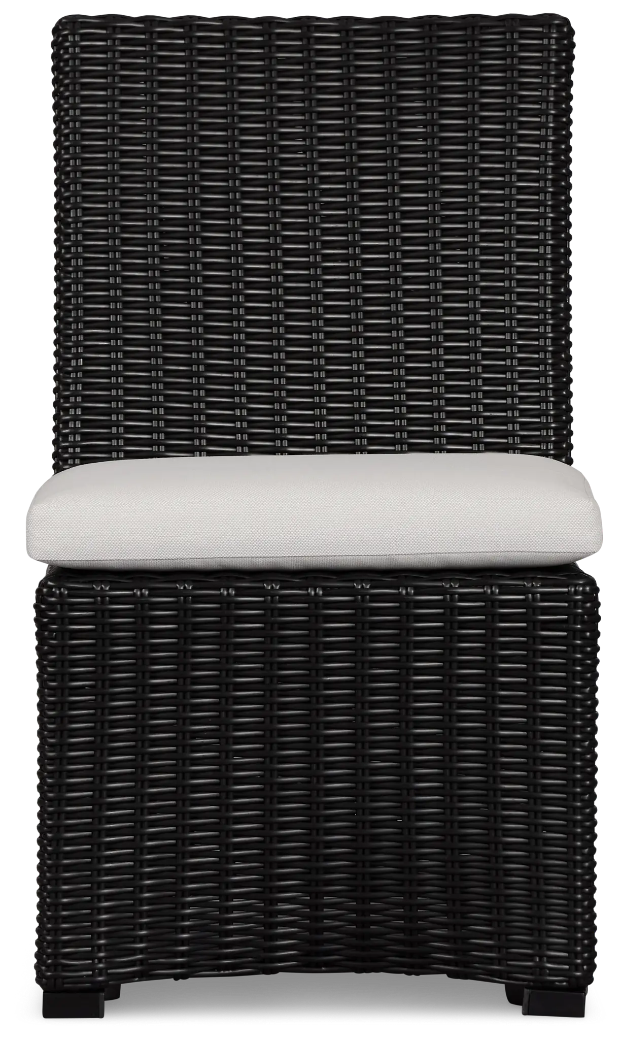 Montecito Black Cushioned Side Chair Montecito Black Cushioned Side Chair