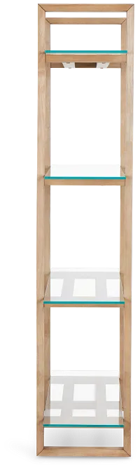 Haven Light Tone Bookcase