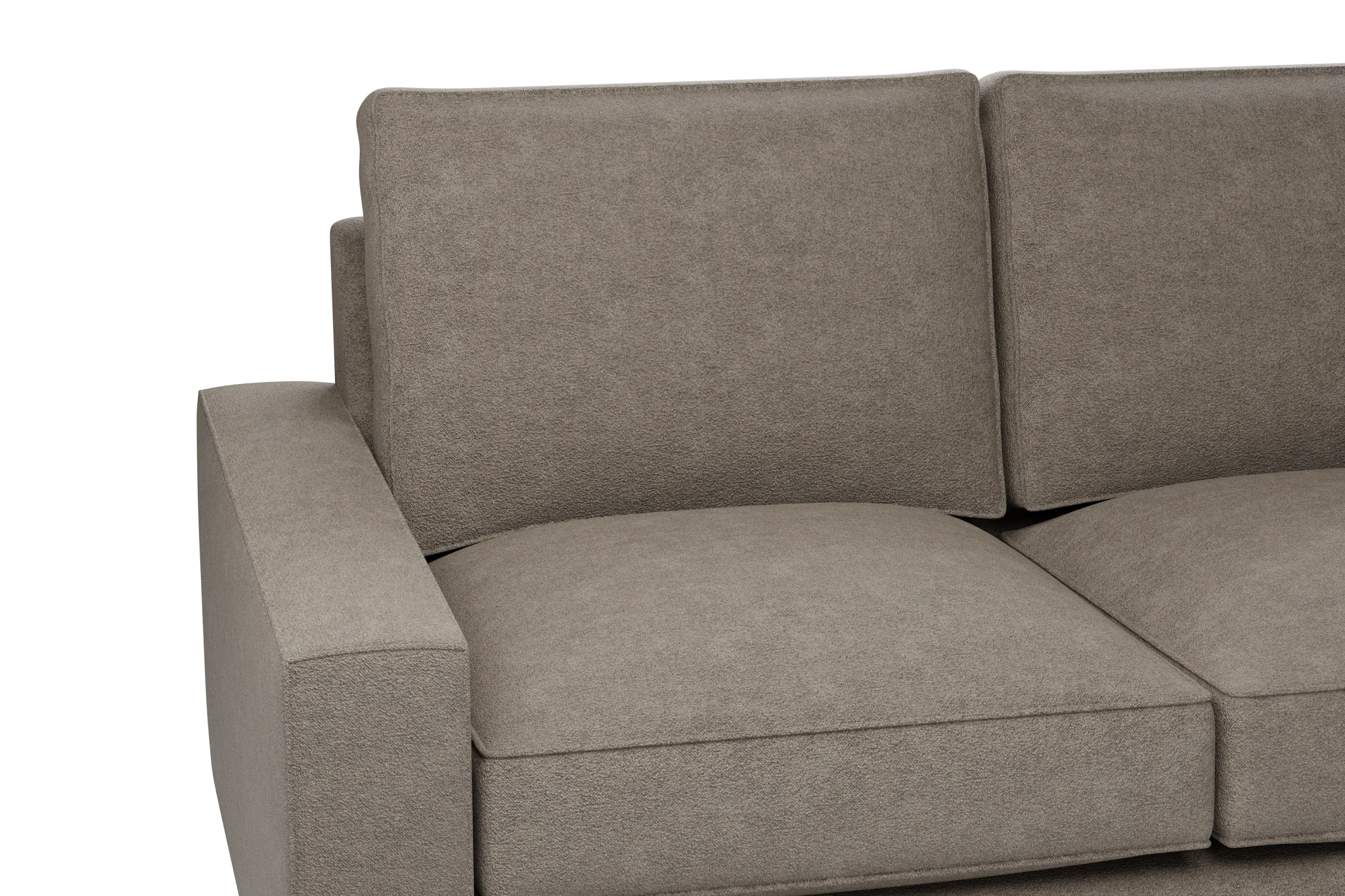 Edgewater Elite Brown Right Chaise Sectional