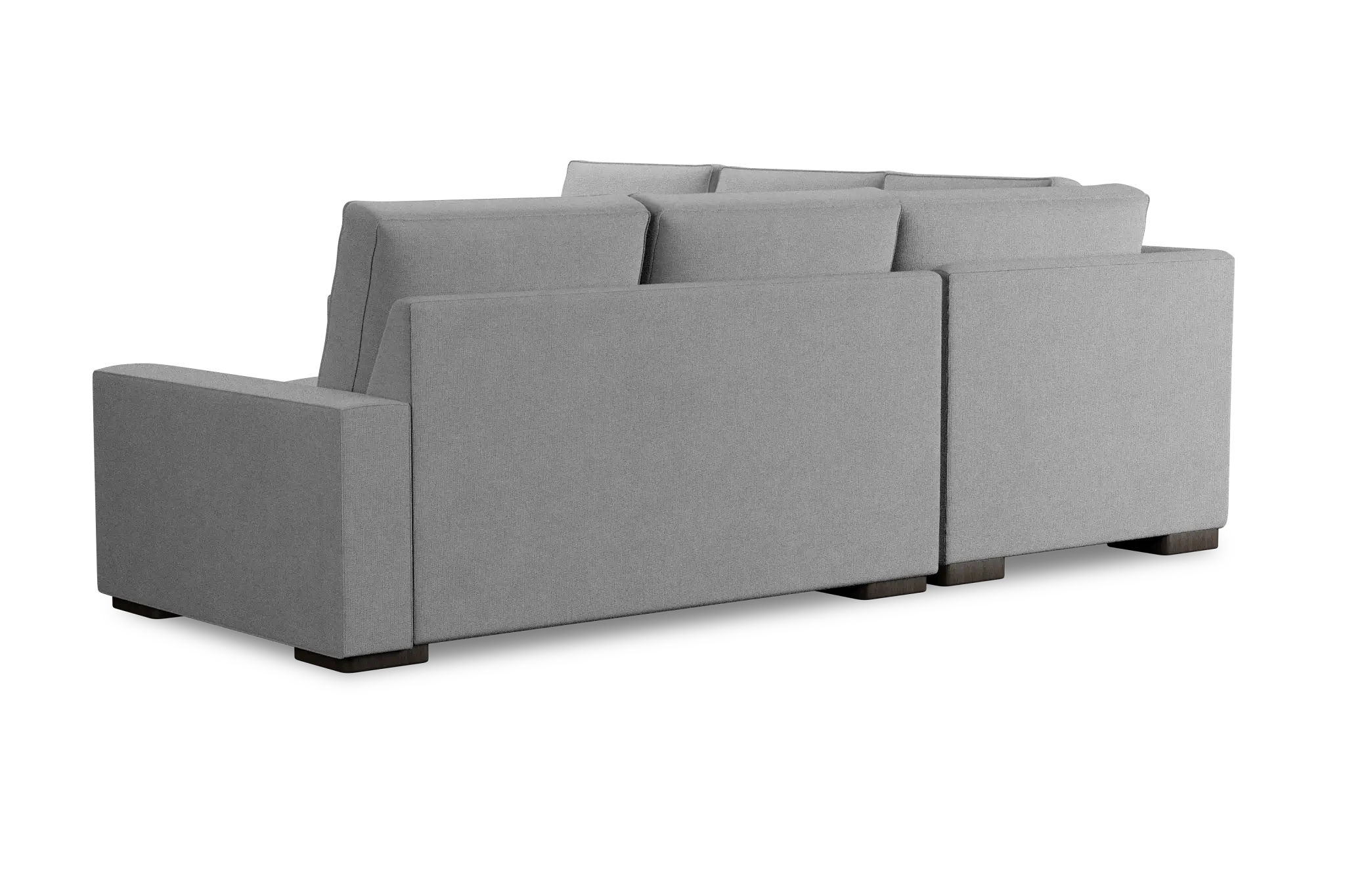 Edgewater Suave Gray Small Two-arm Sectional Edgewater Suave Gray Small Two-arm Sectional