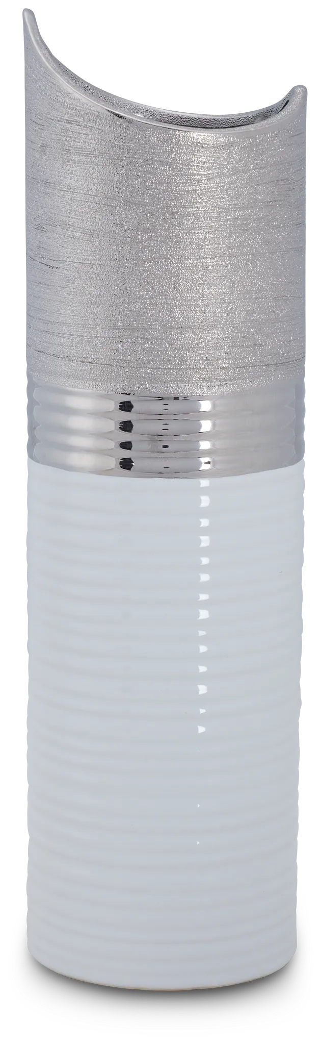 Glora Silver Medium Vase