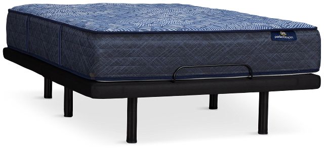 Serta Perfect Sleeper Cobalt Calm Extra Firm Elite Adjustable Mattress Set