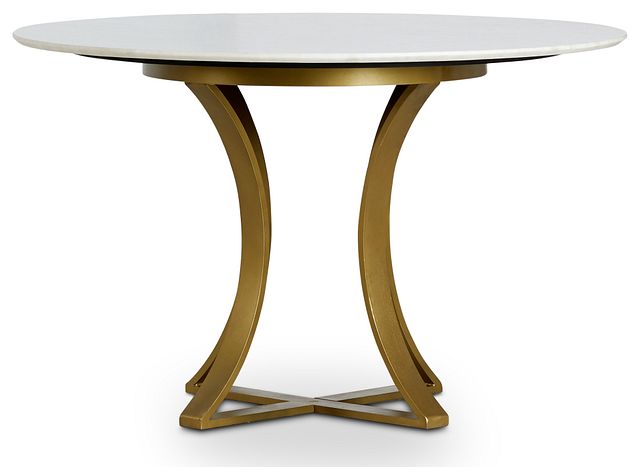 Gage Marble 48" Round Table (2)