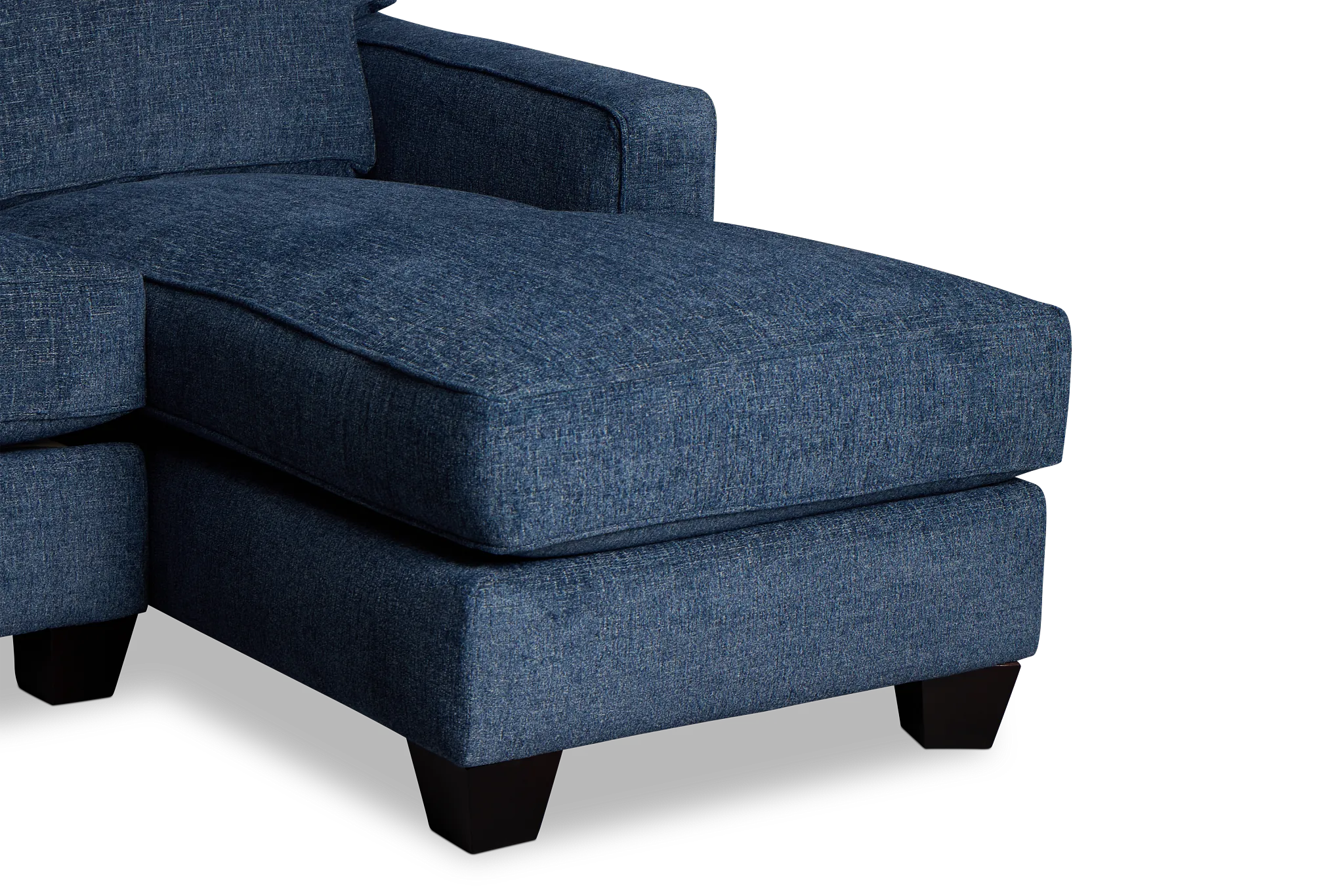 Andie Blue Fabric U-shaped Sectional