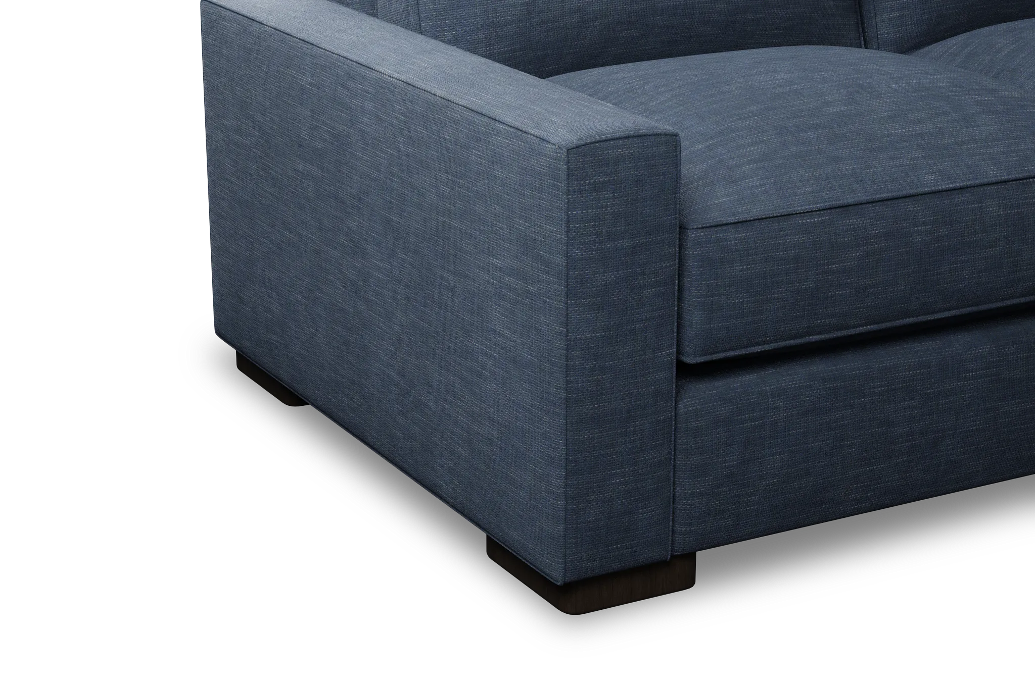 Edgewater Elevation Dark Blue Loveseat