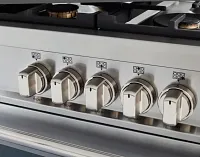 Bertazzoni 486 Series Stainless Steel 48" Dual Fuel Range