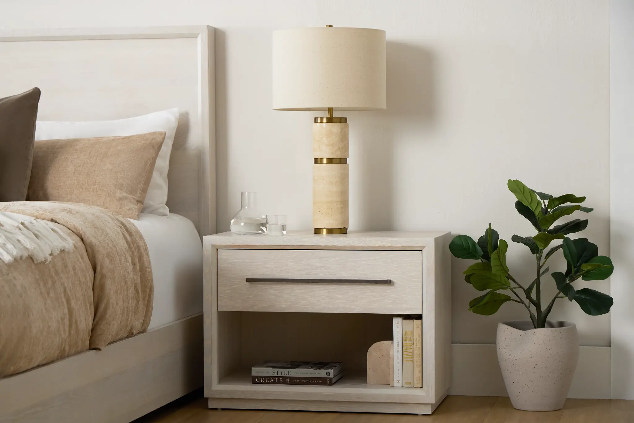 Gables White Nightstand Gables White Nightstand