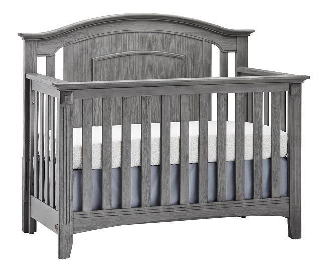 Willowbrook2 Gray 4-in-1 Crib