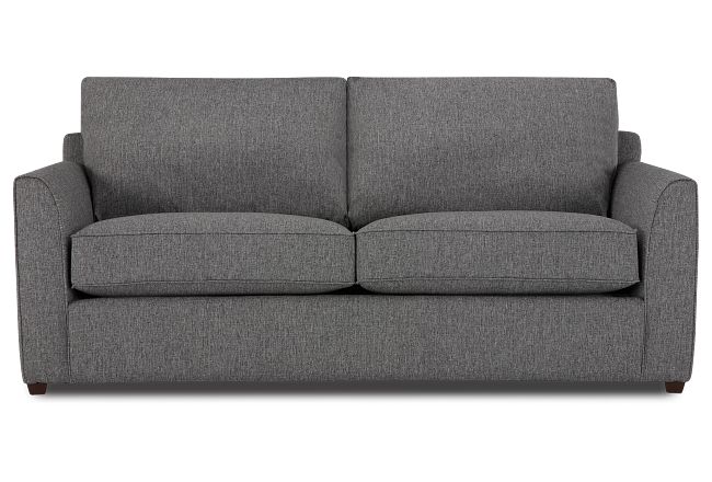 Asheville Gray Fabric Sofa