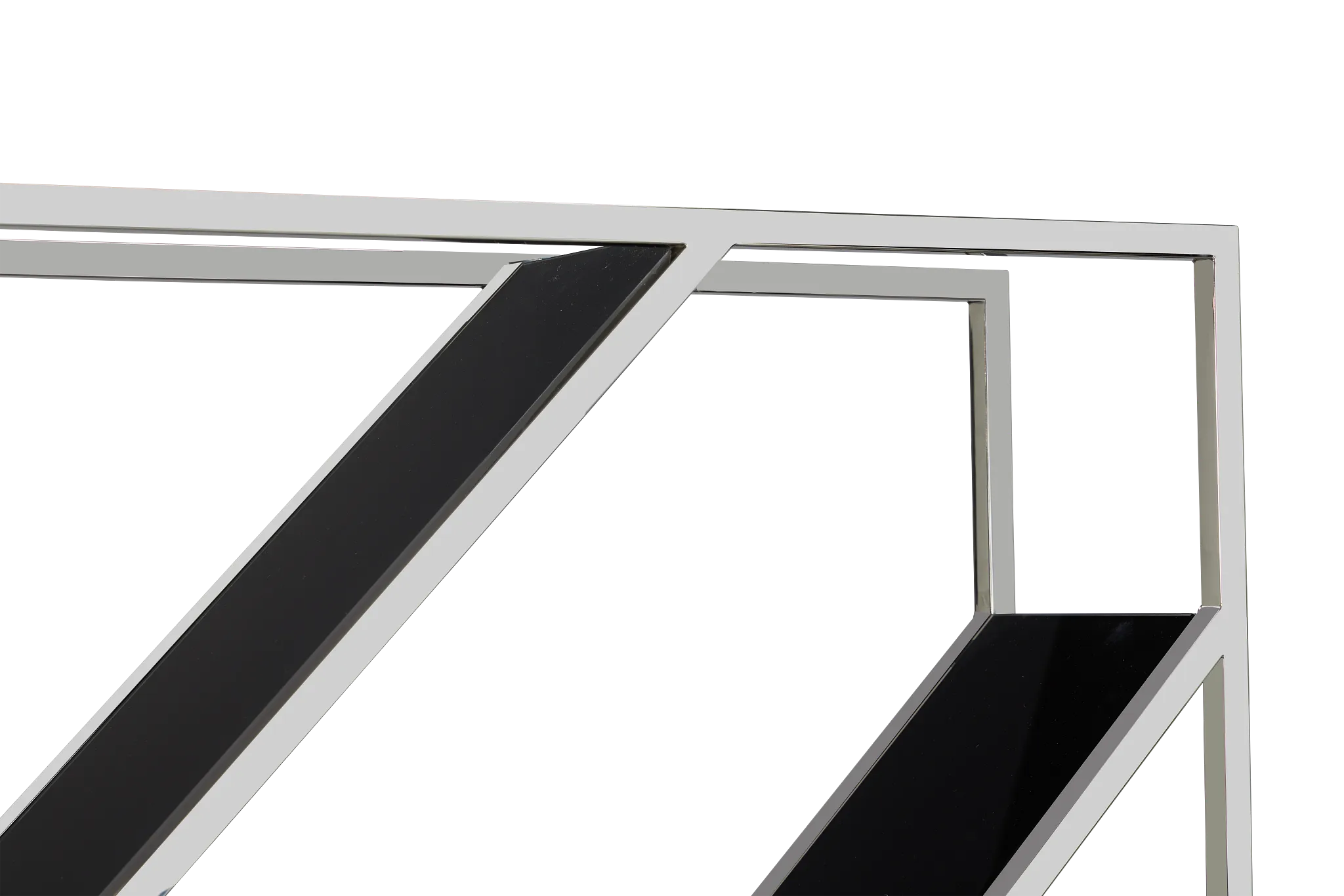 Arrow Black Bookcase