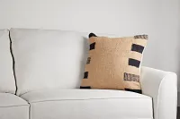 Fynn Beige 20" Accent Pillow