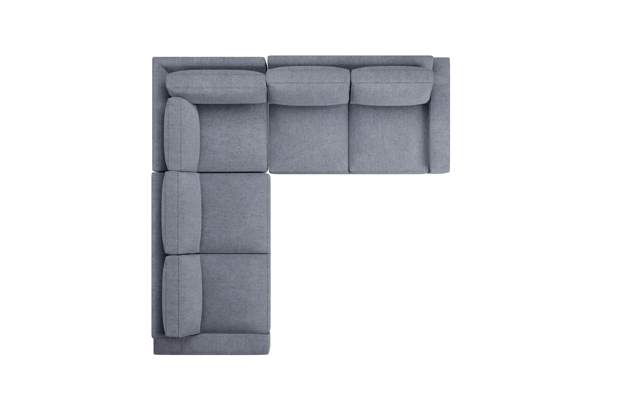 Edgewater Elevation Gray Small Two-arm Sectional Edgewater Elevation Gray Small Two-arm Sectional