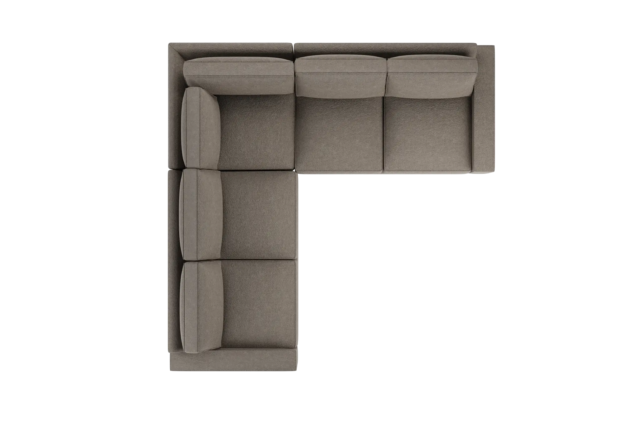 Edgewater Elite Brown Small Two-arm Sectional Edgewater Elite Brown Small Two-arm Sectional