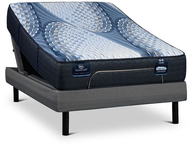 Serta Icomfort Elana Firm Motion Perfect 4 Adjustable Base Set