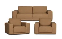 Kellan Light Brown 92" Living Room