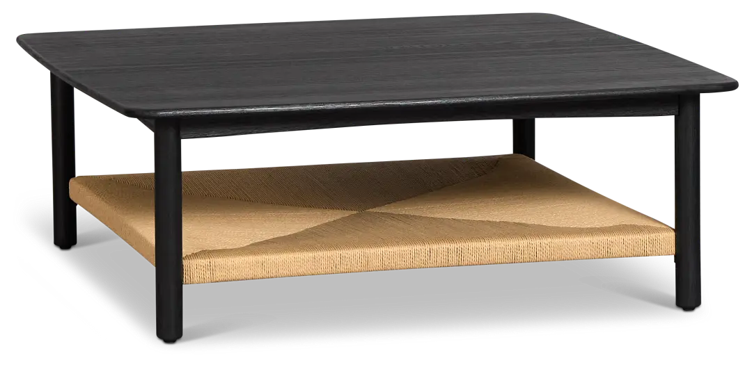 Santorini Black Square Coffee Table Santorini Black Square Coffee Table