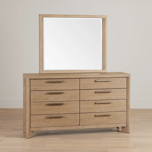 Alton Light Tone Dresser & Mirror