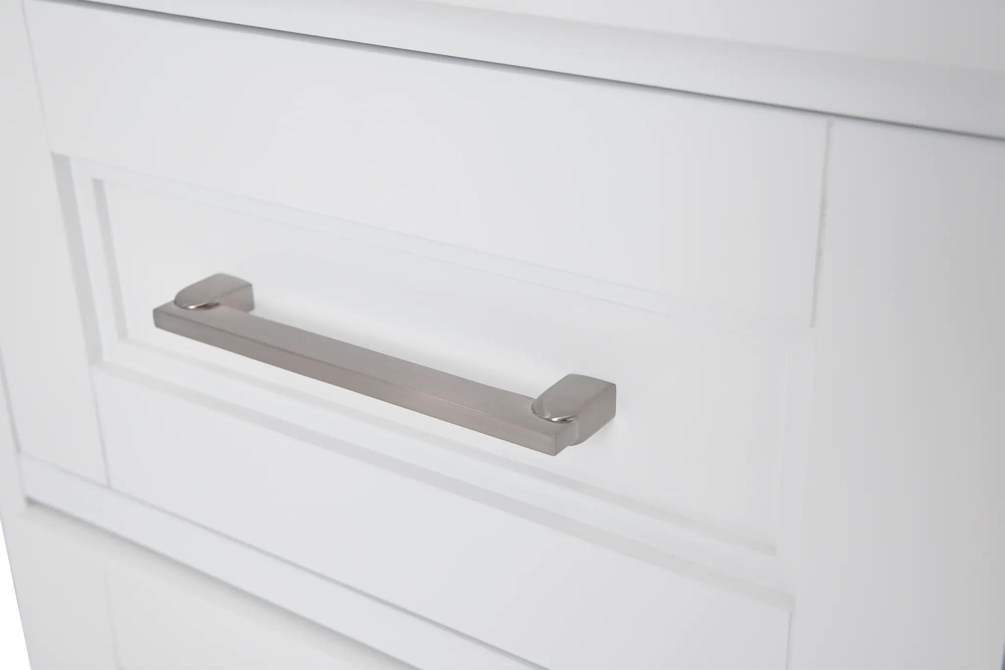 Newport White 5 Piece L Desk