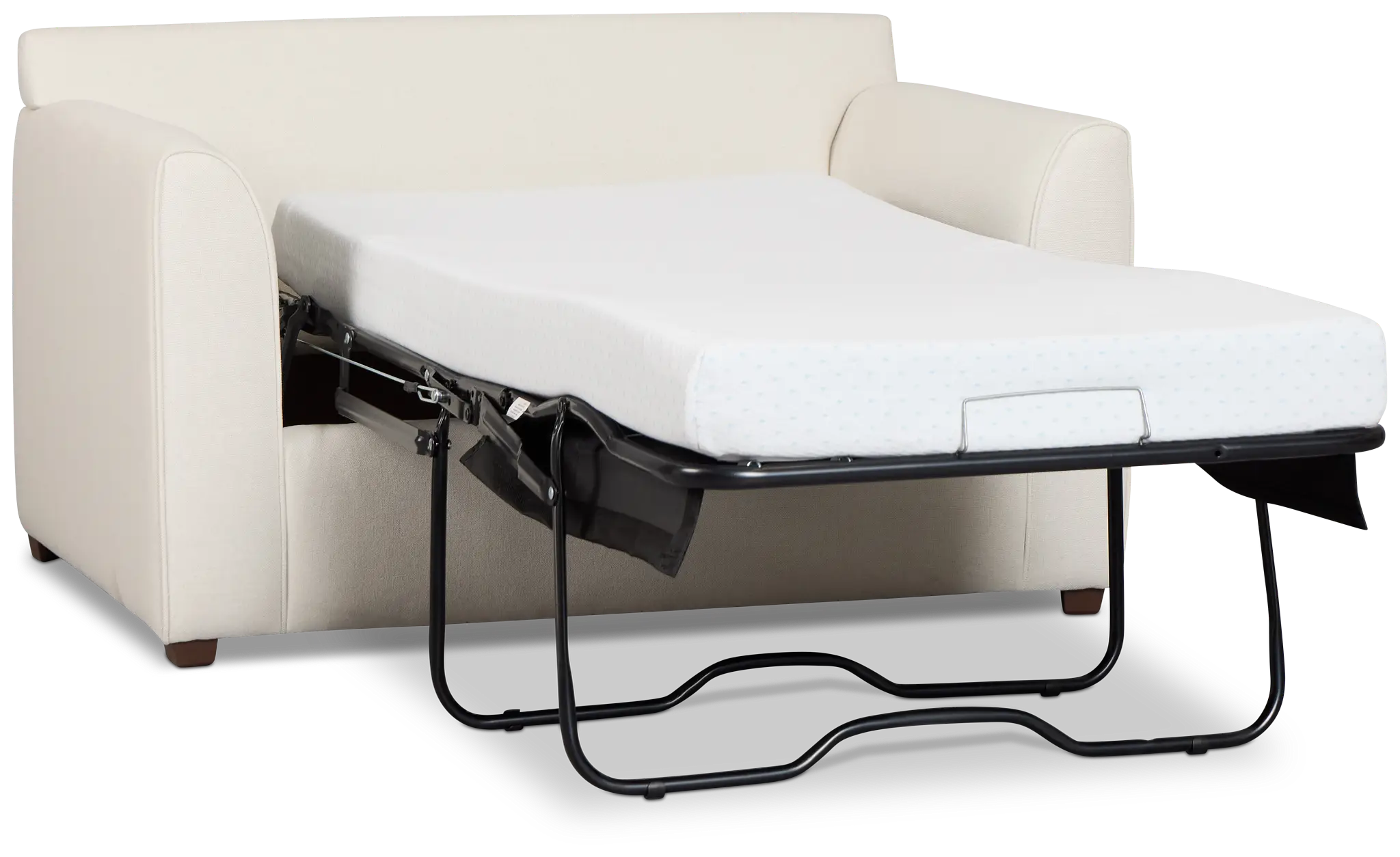 Tate Light Beige Fabric Memory Foam Sleeper Tate Light Beige Fabric Memory Foam Sleeper