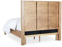 Tahoe Light Tone Panel Bed