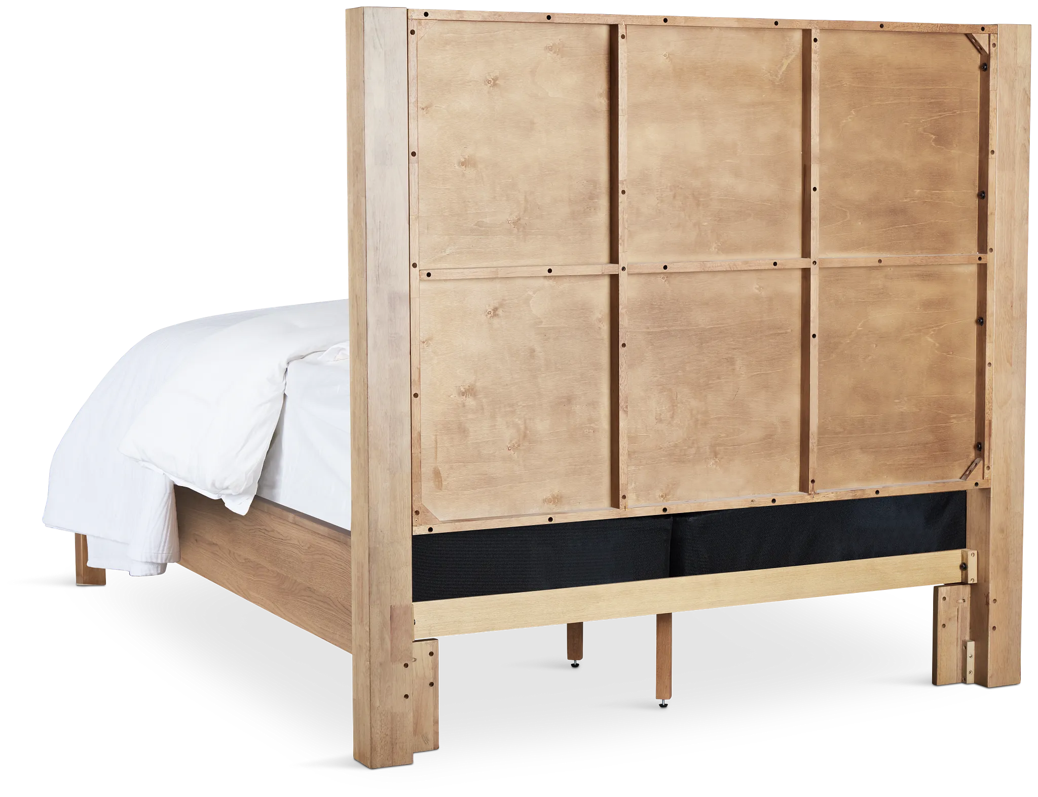 Tahoe Light Tone Panel Bed