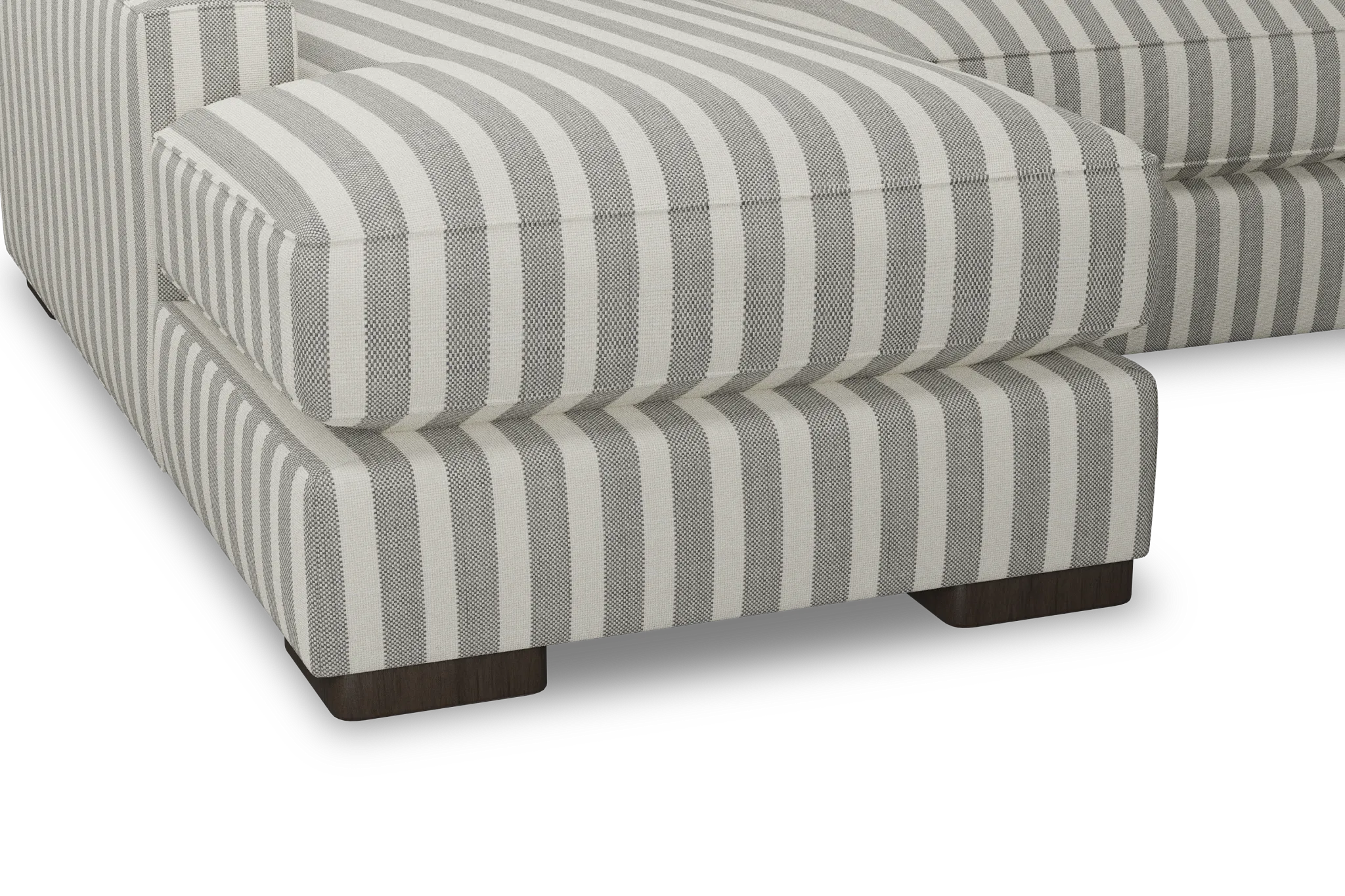 Edgewater Sea Lane Dark Gray Medium Left Chaise Sectional