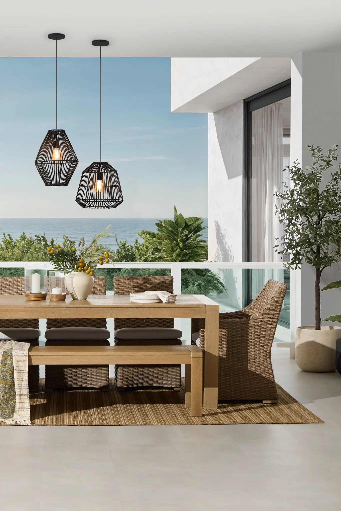 Montecito Light Tone Cushioned Arm Chair Montecito Light Tone Cushioned Arm Chair