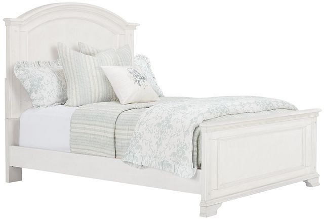 Savannah Ivory Panel Bed