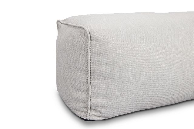 Castaway Dark Beige Bean Bag Ottoman