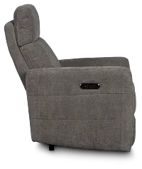 Rae Gray Fabric Power Recliner