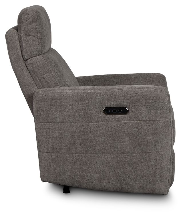 Rae Gray Fabric Power Recliner