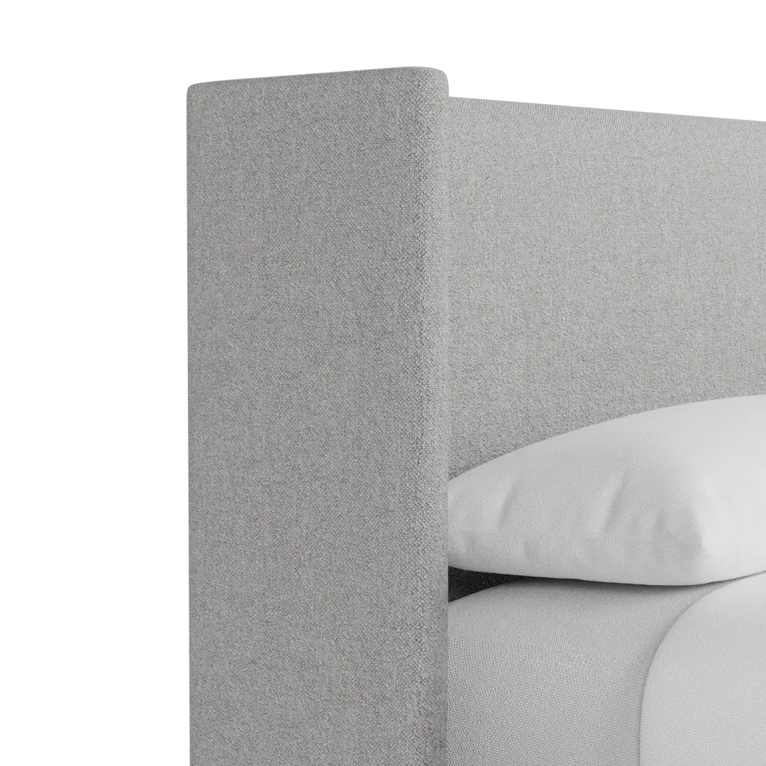 Captiva Elite Gray 48" Upholstered Shelter Bed Captiva Elite Gray 48" Upholstered Shelter Bed