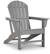 Cancun Gray Adirondack Chair