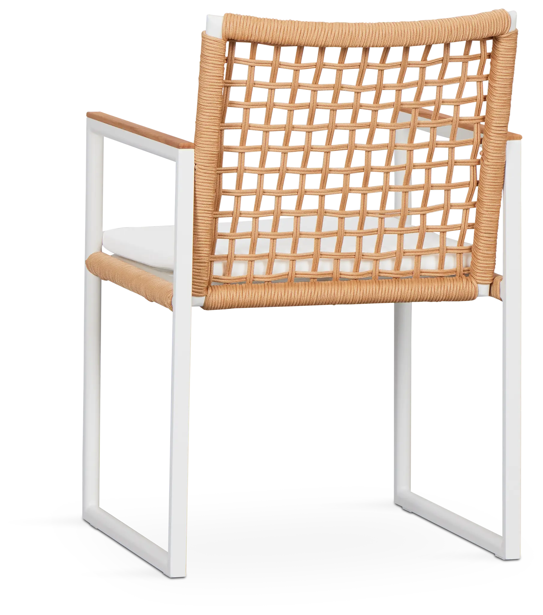 Sunrise White Teak Arm Chair Sunrise White Teak Arm Chair