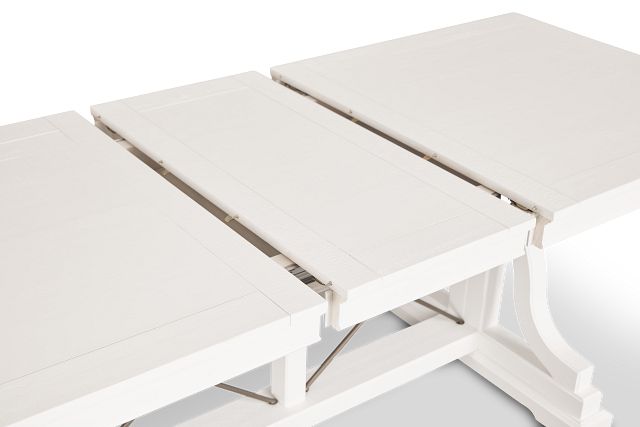 Heron Cove White Trestle Table