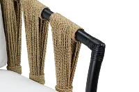 Curta Black Accent Chair