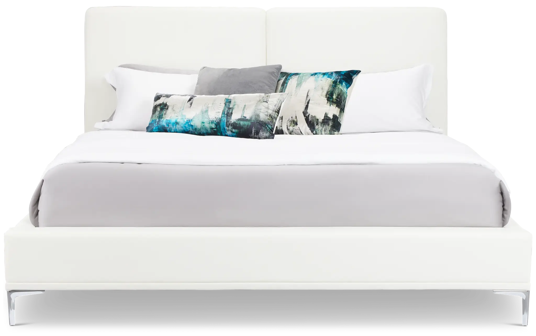 Emit White Micro Panel Bed Emit White Micro Panel Bed