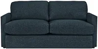 Noah Dark Blue Fabric Loveseat