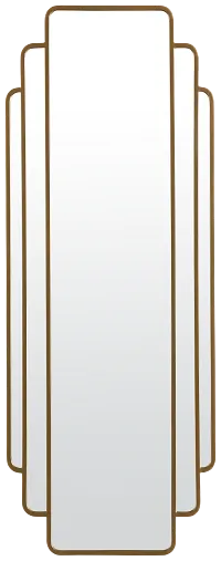 Susie Gold Metal Mirror