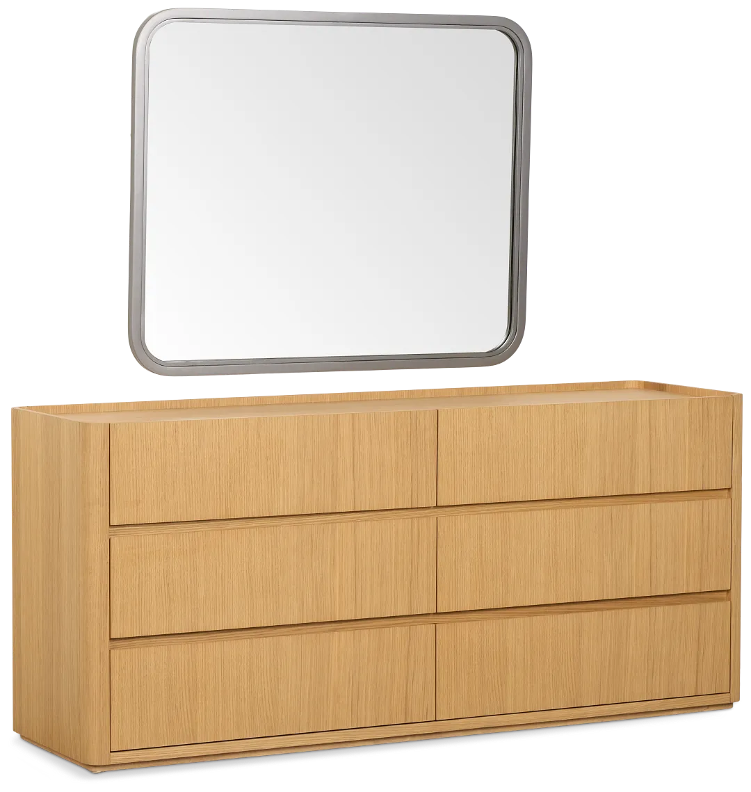Nomad Light Tone Dresser & Mirror