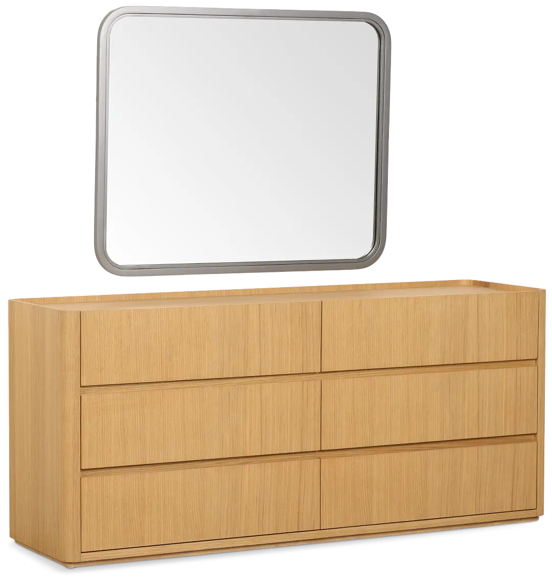 Nomad Light Tone Dresser & Mirror Nomad Light Tone Dresser & Mirror