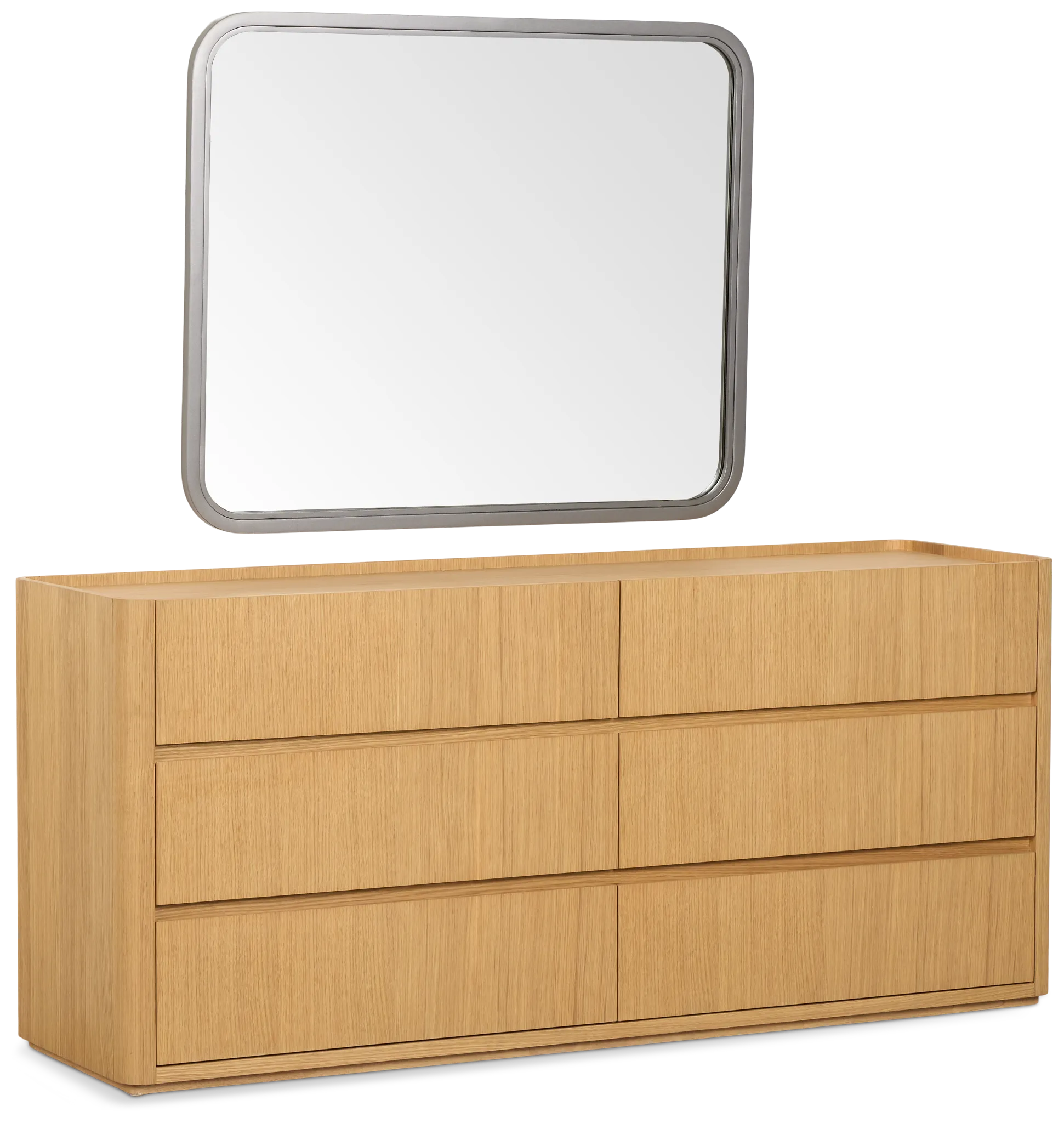 Nomad Light Tone Dresser & Mirror