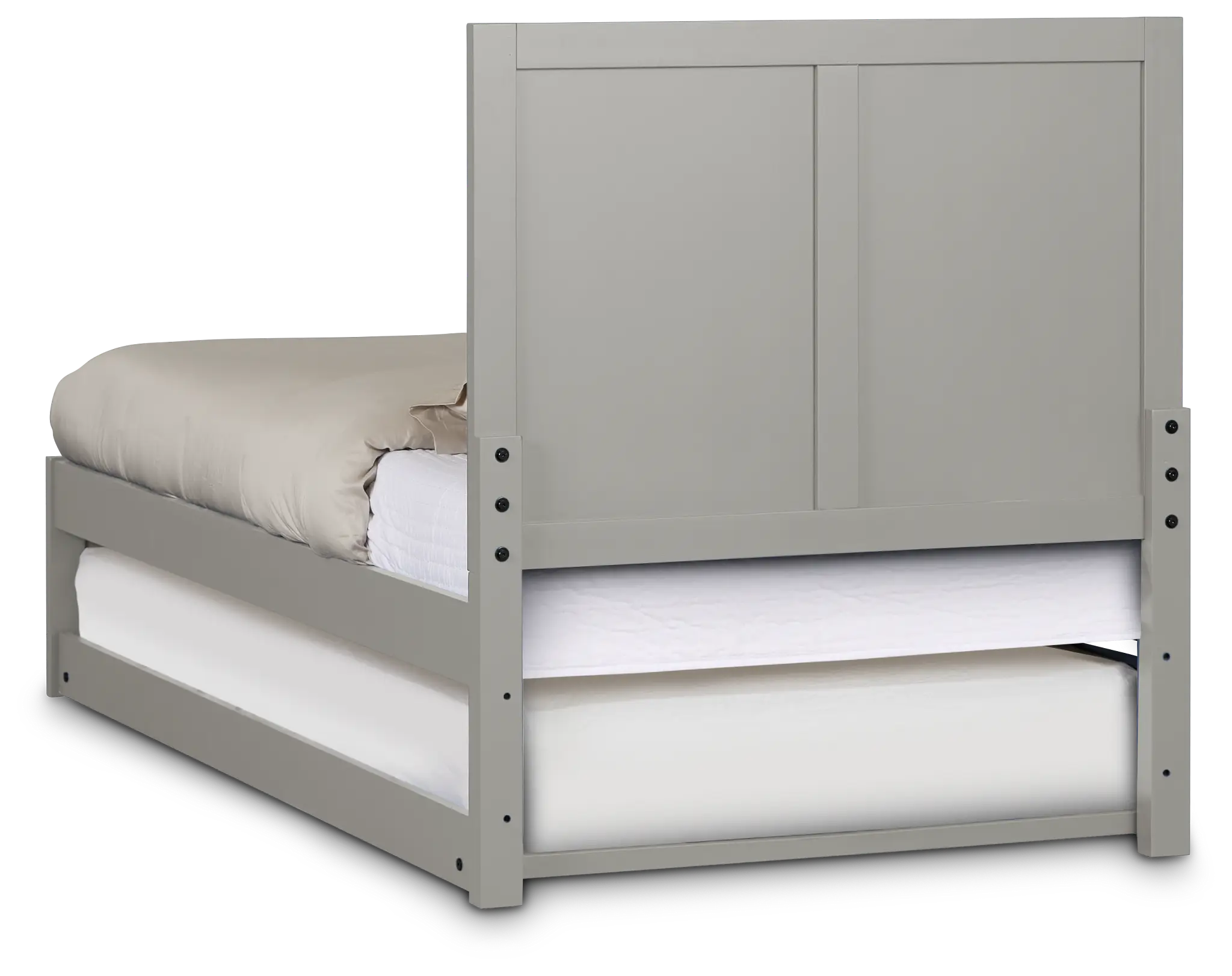 Charleston Gray Panel Trundle Bed Charleston Gray Panel Trundle Bed