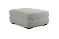 Edgewater Elevation Khaki Ottoman