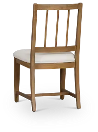 Provo White Upholstered Side Chair