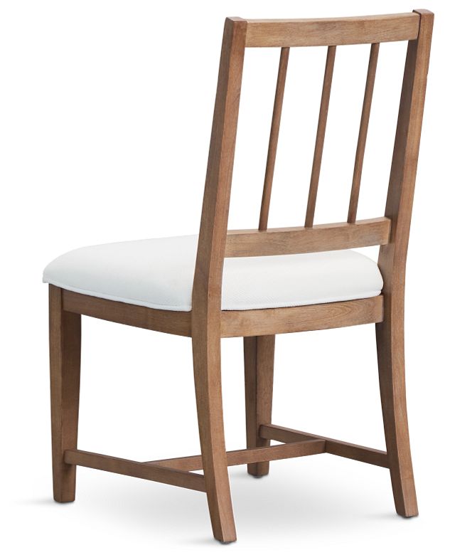 Provo White Upholstered Side Chair
